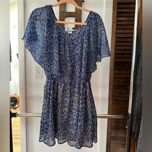 Mimi Chica Blue,black and gray dress.